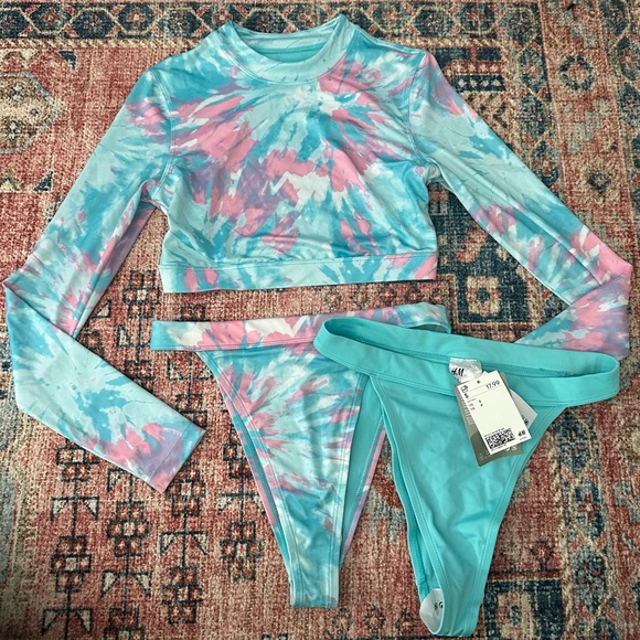 H&M Other - H&M • small two piece swimsuit, with two bottoms